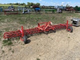 NEW LILLY 15' TINE WEEDER, WITH GAUGE WHEELS, 3PT