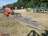 PILE OF ROLLER CONVEYOR WITH BOX OF LEGS