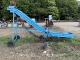 INCLINE CONVEYOR, 20' X 14', ON WHEELS