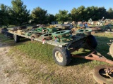 FLAT BED WAGON, 23-1/2' X 8-1/2' BED