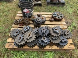 SKID OF NEW SPROCKETS, MOSTLY AIR FLOW