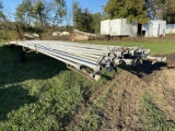 IRRIGATION PIPE, 2'' X 40' WITH PIPE TRAILER