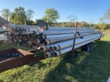 IRRIGATION PIPE 6'' X 30', TRAILER SELLS SEPERATE (NOT ON THIS LOT)