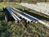 IRRIGATION PIPE, 5'' X 30' WITH PIPE TRAILER