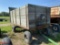 DUMP WAGON ON JOHN DEERE GEAR, 12' X 7' WIDE X 4' TALL, EXTENDABLE TONGUE