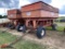 UNVERFERTH MCCURDY 375 BU. GRAVITY WAGON ON INTERNATIONAL 24000 LB RUNNING GEAR, BIN EXTENSIONS, EXT