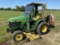 JOHN DEERE 4200 COMPACT TRACTOR WITH 72'' DECK, HST, TURF TIRES, DIESEL, 3PT, PTO, 5448 HOURS SHOWIN