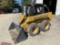 JOHN DEERE 250 RUBBER TIRE SKID STEER, OROPS, AUX. HYDRAULICS, 72'' BUCKET, HAND & FOOT CONTROLS, 15