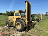 SELLICK ROUGH TERRAIN FORKLIFT, 2WD, 2-STAGE MAST