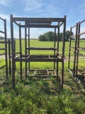 ASSORTED STEEL RACKS