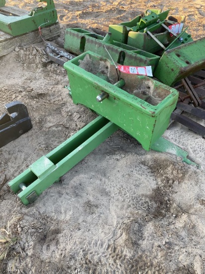 JOHN DEERE 3PT WEIGHT BRACKET