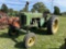 JOHN DEERE 70 TRACTOR, DIESEL, 3PT, PTO, 1-REMOTE, POWER STEERING, WIDE FRONT, 15.5-38 REAR TIRES, H