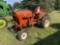 JIM DANDY ECONOMY TRACTOR, ALL GEAR DRIVE, GAS, 9-HP, WITH MOWER DECK, 7-16 REAR TIRES, NON-RUNNING,