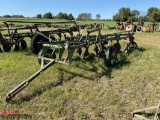 JOHN DEERE 5-BOTTOM PULL PLOW WITH PACKER HITCH, 16'' BOTTOMS