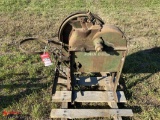 JOHN DEERE CORN SHELLER, CRACKED/BROKEN