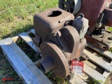 FAIRBANKS 1-1/2 HP STYLE ''D'' HIT & MISS ENGINE, ENGINE TURNS OVER