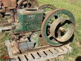 FAIRBANKS MORSE 6-HP HIT & MISS ENGINE, ENGINE IS STUCK