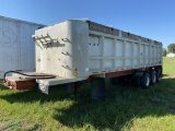 1979 EAST TRI-AXLE DUMP TRAILER, ALUMINUM, VIN: DS1183475