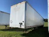 1997 UTILITY TANDEM AXLE VAN TRAILER, 48', VIN: 1UYVS2534VP114002