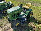 JOHN DEERE STX 38 RIDING LAWN MOWER, 38'' DECK, 13-HP