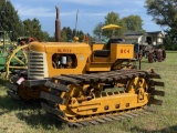 OLIVER OC4 CRAWLER TRACTOR, 3PT, NO TOP-LINK, GAS, 2-HYDRAULIC REMOTES, S/N: 3WR-206