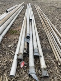IRRIGATION PIPE ASSORTED LENGTHS, 4''