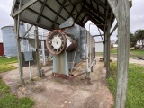 FARM FANS GRAIN DRYER, STATIONARY, S/N: 84602, BUYER IS RESPONSIBLE FOR PROPER REMOVAL
