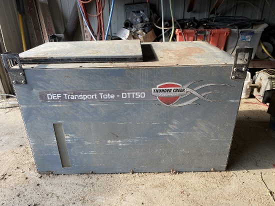 THUNDER CREEK DTT50 DEF TRANSPORT TOTE WITH PUMP