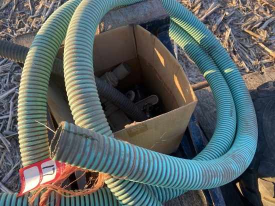 ASSORTED HOSE FITTINGS AND HOSE