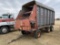 GEHL 970 FORAGE WAGON, KNOWLES TANDEM RUNNING GEAR, FRONT LOAD