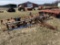 CULTIVATOR, 17', PULL TYPE, REAR HITCH