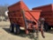 INDUSTRIAL 1100 DUMP CART, TANDEM AXLE, S/N: 472
