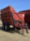 INDUSTRIAL 1100 DUMP CART, TANDEM AXLE, S/N: 474