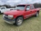 2002 CHEVY 1500 EXTENDED CAB PICKUP TRUCK, 4X4, 5.3L V8 GAS ENGINE, AUTO TRANS, AM/FM-CD, HEAT/AC, C