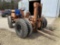ROUGH TERRAIN FORKLIFT, SHORT MAST, 2-STAGE MAST, CHEVY STRAIGHT 6-CYLINDER GAS ENGINE, 9.00-20 TIRE