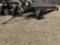 IRRIGATION PIPE TRAILER, PIN HITCH, FLAT TIRES, PIPE NOT INCLUDED