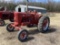 INTERNATIONAL MCCORMICK FARMALL SUPER M TRACTOR, PTO, 1-REMOTE, GAS, 14.9-38 TIRES, WIDE FRONT, S/N: