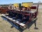 CUSTOM BUILT CARROT PLANTER, 4-ROW, POWELL PLANET JR DRY FERTILIZER, GANDY BOXES.