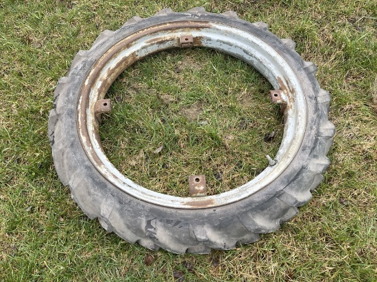 6-30 TRACTOR TIRE ON RIM