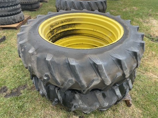 FIRESTONE 15.5-38 TIRES ON RIMS [2]