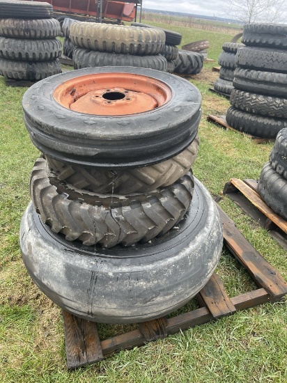 6.00-16 TIRE ON 5-BOLT RIM, 16.5L-16.1 ON 8-BOLT RIM, AND 7.00-15 TIRES ON 4-BOLT RIMS [2]