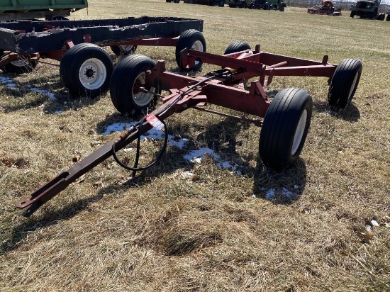 RUNNING GEAR WITH HYDRAULIC DUMP