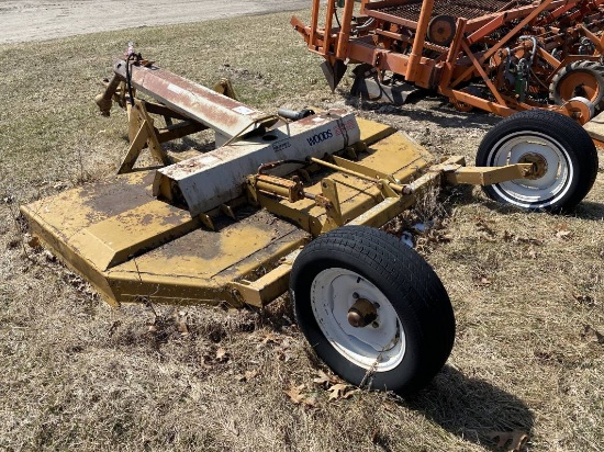 WOODS 208 BRUSH MOWER, 8' PULL TYPE