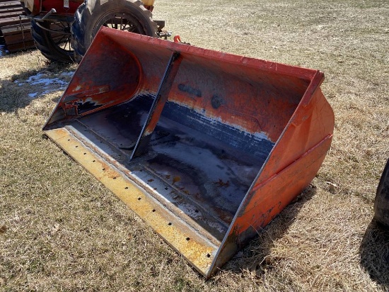 ONION SCOOP, 7' BUCKET, FORKLIFT MOUNT