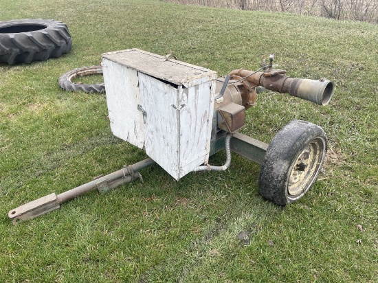 TOWABLE PUMP, BERKELEY PUMP CO., 240/460 VOLT, 6'' OUTLET