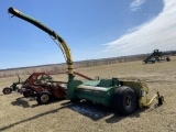 JOHN DEERE 3970 CHOPPER WITH HAY HEAD, S/N: E03970X801198