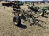 JOHN DEERE 4-BOTTOM PULL TYPE PLOW, 16'' BOTTOMS, 2-BOTTOMS HAVE BEEN REMOVED