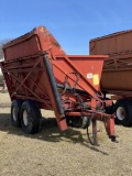 INDUSTRIAL 1100 DUMP CART, TANDEM AXLE, S/N: 811021