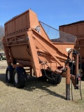 RICHARDTON 800S DUMP CART, TANDEM AXLE, S/N: 840