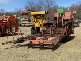 AIR FLOW ONION HARVESTER, JOHN DEERE DIESEL ENGINE, 2-ROW TOWABLE